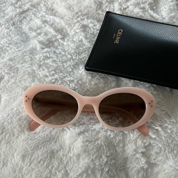 CELINE EYEWEAR Bold Story cat-eye acetate sunglasses - Picture 6 of 9